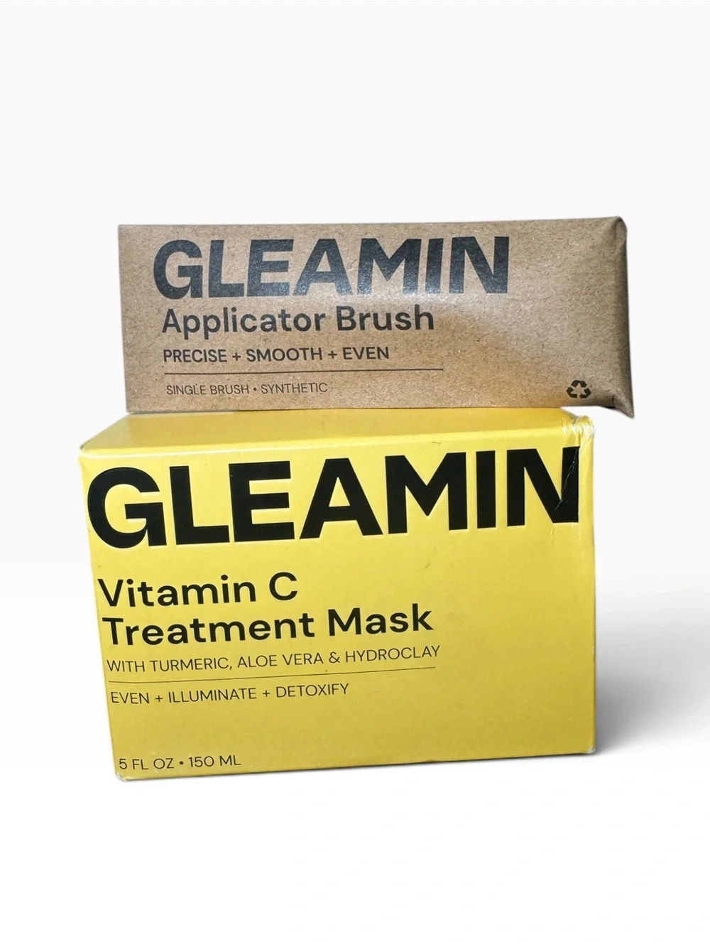 Gleamin Vitamin C Treatment Mask with Applicator Brush